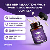 Phytoral Magnesium Complex Capsules 400mg with a measuring spoon