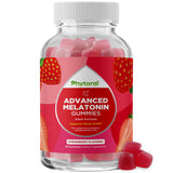 Phytoral Melatonin Gummies 5mg strawberry flavour front view