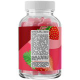 Phytoral Melatonin Gummies 5mg strawberry flavour with fruits