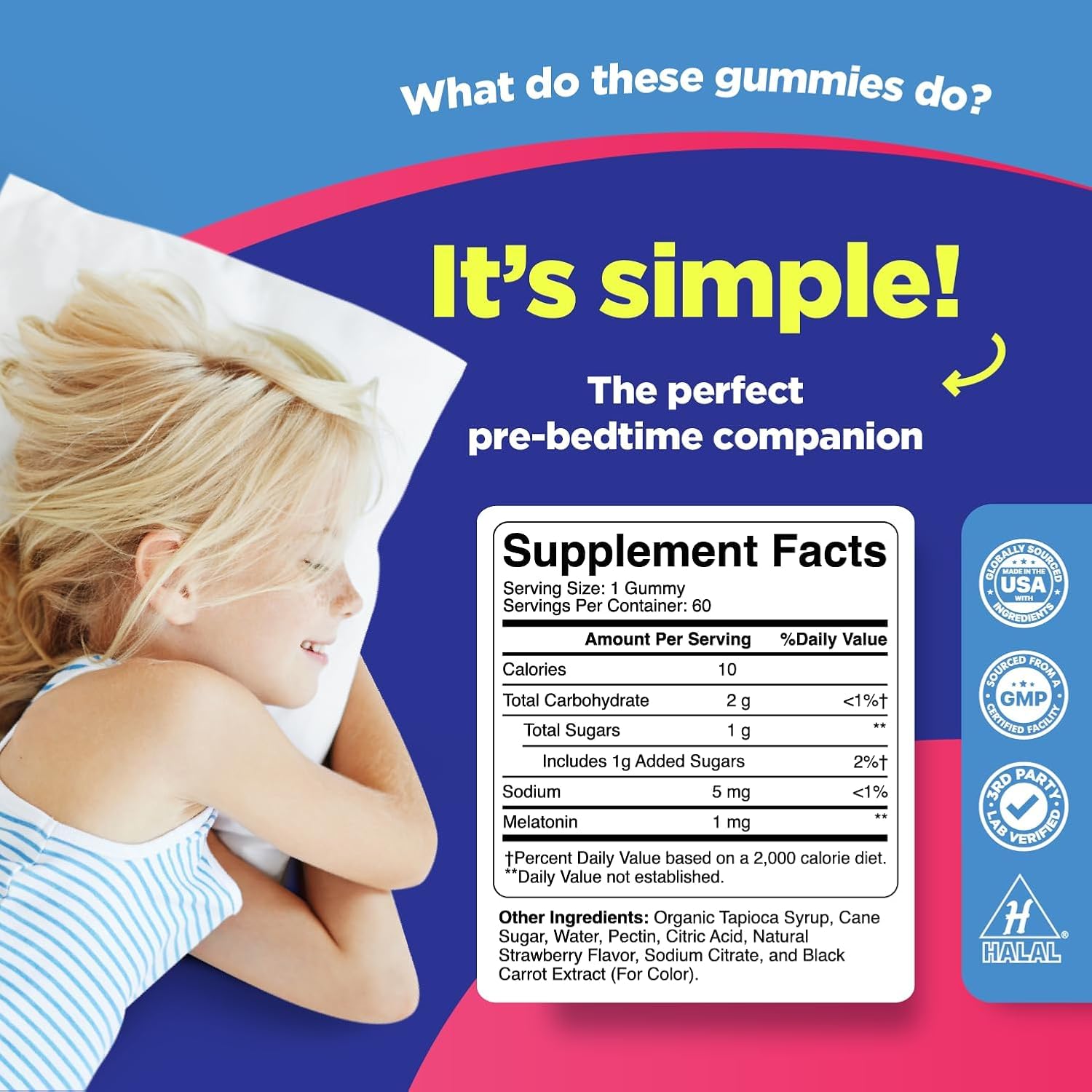 Phytoral Melatonin Gummies for Kids close-up of gummies