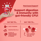 Phytoral Organic Probiotic Gummies packaging with nutritional information