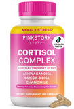 Pink Stork Cortisol Complex 60 capsules front view