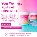 Pink Stork Creatine Monohydrate Powder mixed in a smoothie