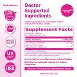Pink Stork DIM Supplement 200mg 60 Capsules vegan label
