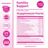 Pink Stork Fertility Bundle packaging and contents