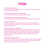 Pink Stork Fiber Gummies nutritional information