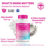 Pink Stork Inositol Supplement bottle with label