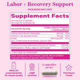 Pink Stork Labor Prep Evening Primrose Oil Capsules ingredients list