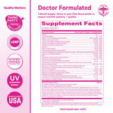 Pink Stork Liquid Prenatal Multivitamin with fresh ingredients