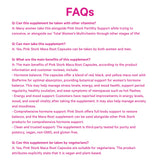 Pink Stork Maca Root Capsules packaging back view