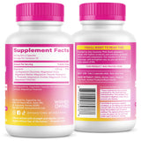 Pink Stork Magnesium Complex 420mg opened bottle showing capsules