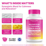 Pink Stork Magnesium Glycinate 90 Capsules side view