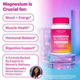 Pink Stork Magnesium Glycinate Capsules with Vitamin D3 ingredients list