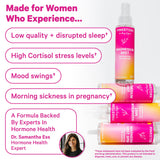 Pink Stork Magnesium Mist Spray 200mg side view