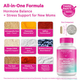 Pink Stork Postpartum Vitamins 20g capsule close-up