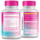 Pink Stork Premium Fertility Gummies 227g side view