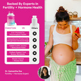 Pink Stork Premium Fertility Gummies mango pineapple flavour close-up