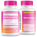 Pink Stork Prenatal Probiotic alongside healthy snacks