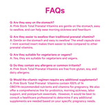 Pink Stork Total Prenatal + DHA bottle with a clean label