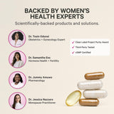 Pink Stork Total Prenatal + DHA capsules with fresh berries