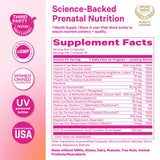 Pink Stork Total Prenatal + DHA nutritional information