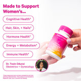 Pink Stork Total Women’s Multi 30 Capsules side view