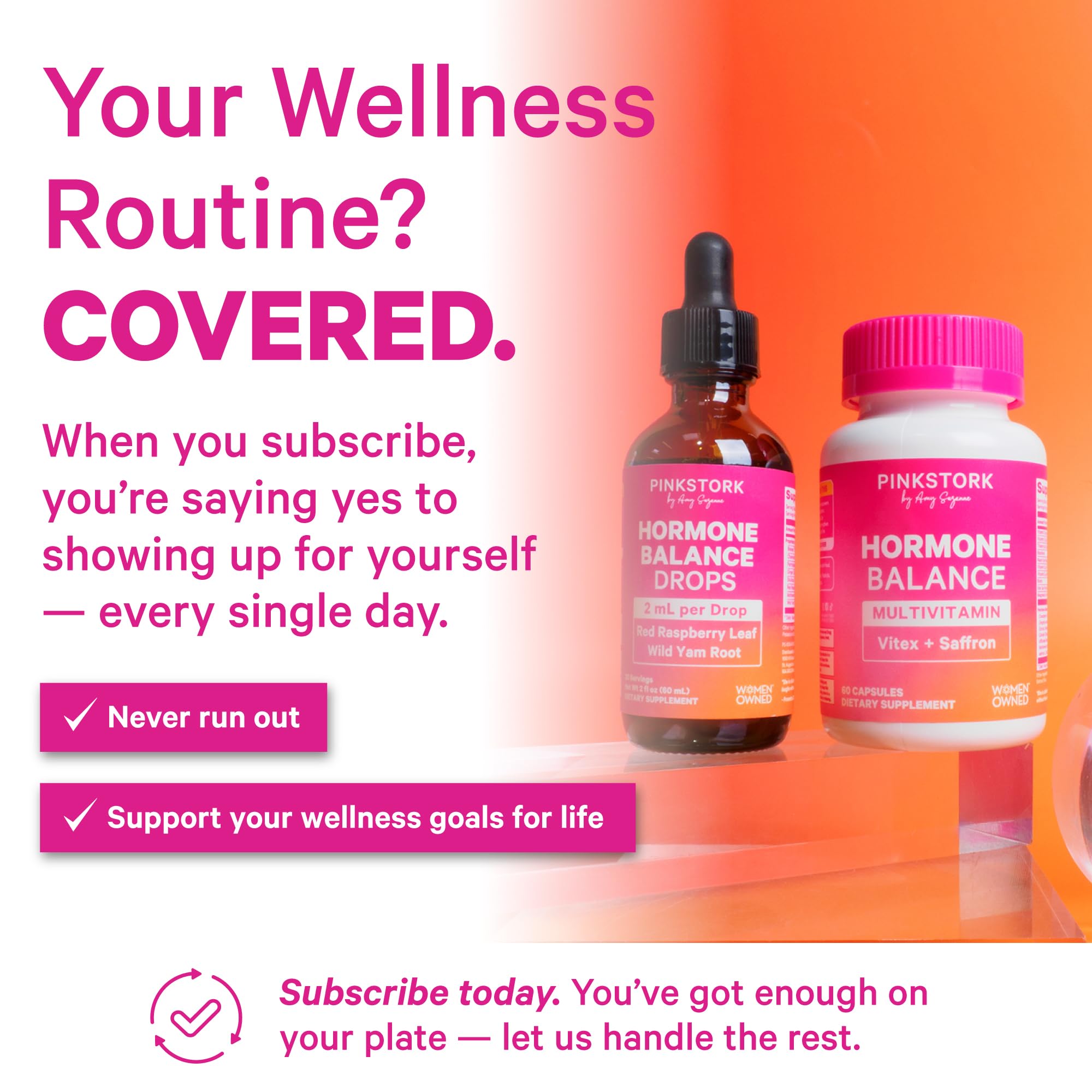 Pink Stork Women's Daily Multivitamin ingredients list