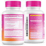 Pink Stork Women's Daily Multivitamin lifestyle scene with a glass of water