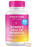 Pink Stork Women's Probiotics 30 capsules front view