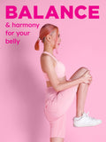 PINK Women's Probiotic Cranberry Supplement opened bottle with capsules visible