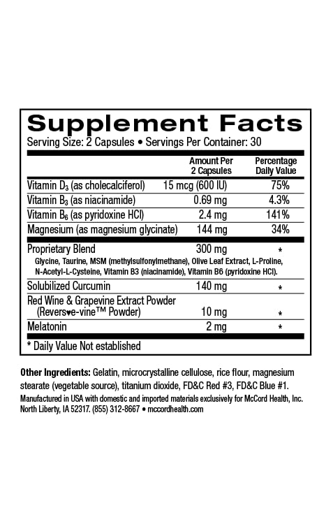 Pinnaclife SleepHealth Supplement bottle side view
