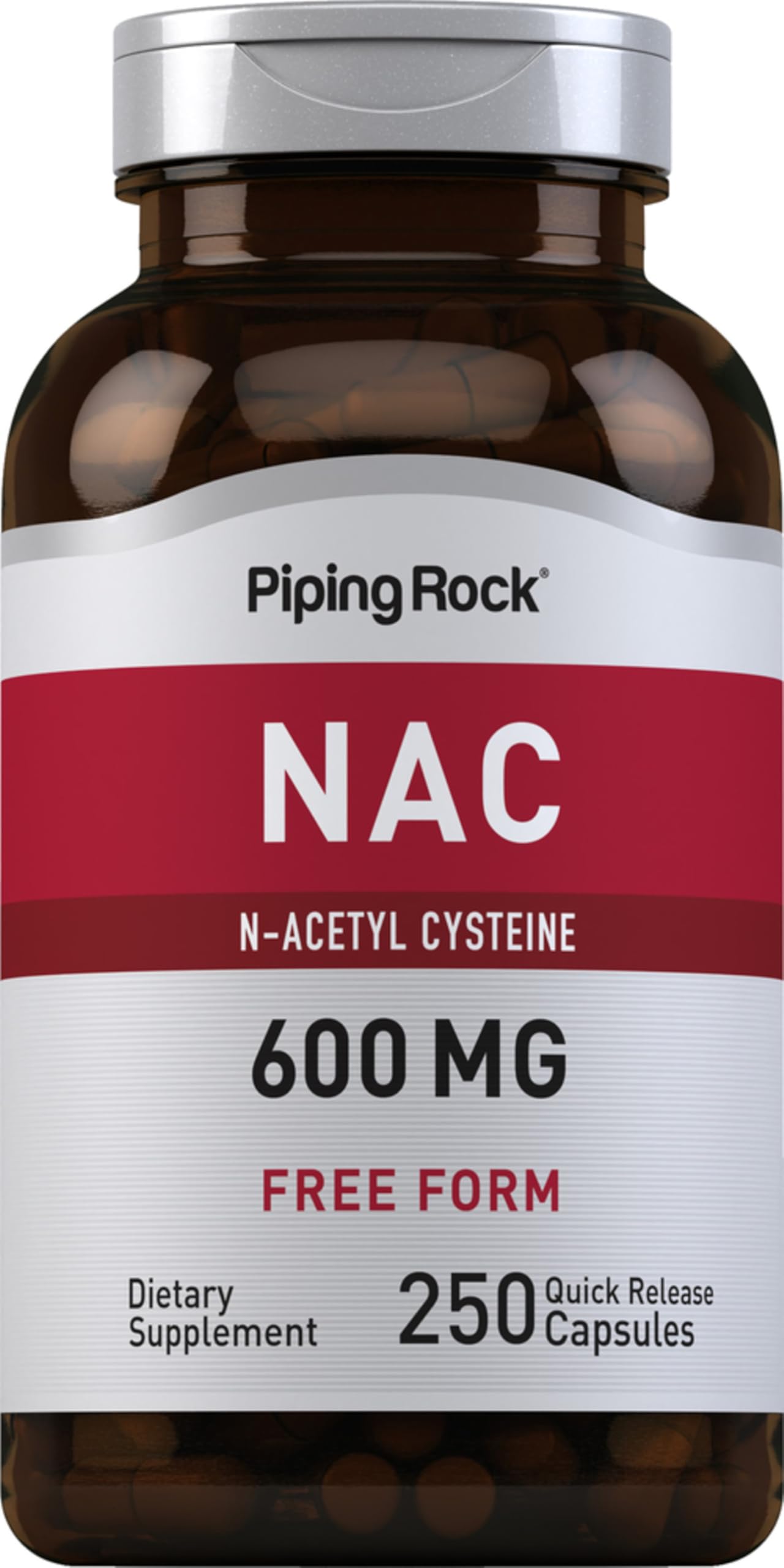 Piping Rock Acetyl-L-Carnitine 282g front view