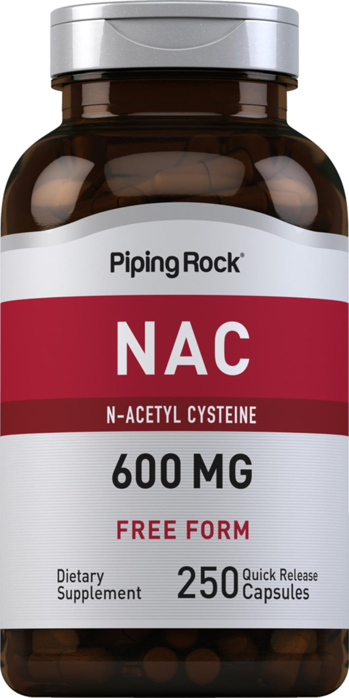 Piping Rock Acetyl-L-Carnitine 282g front view
