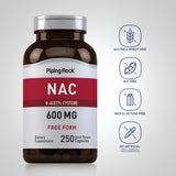 Piping Rock Acetyl-L-Carnitine 282g side view