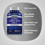 Piping Rock Alpha Lipoic Acid 300mg capsules with Biotin Optimizer