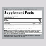 Piping Rock Alpha Lipoic Acid 600 mg capsules side view