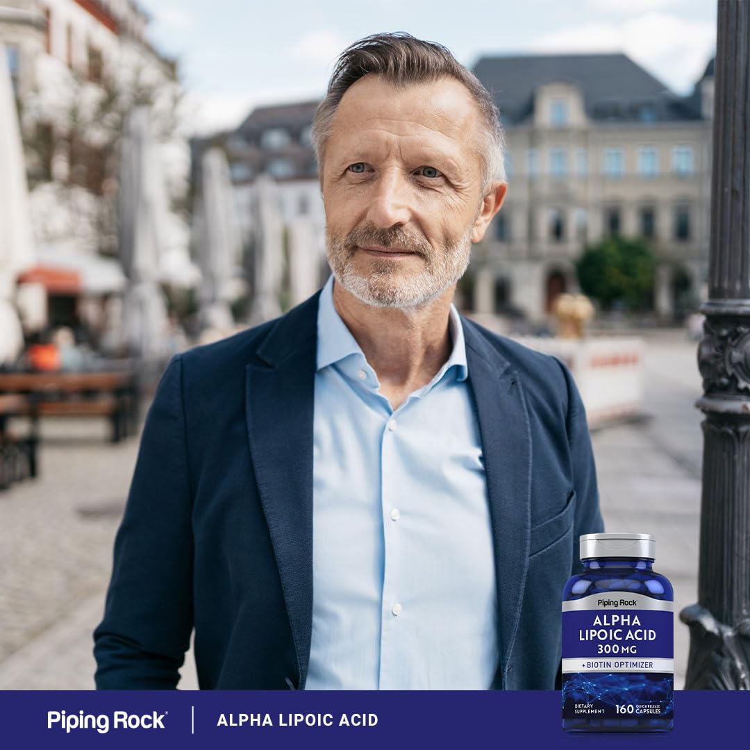 Piping Rock Alpha Lipoic Acid capsules with ingredients list