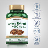 Piping Rock Arjuna Herbal Supplement side view showing capsule