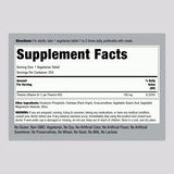 Piping Rock B1 (Thiamine) supplement bottle side view