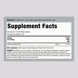 Piping Rock B3 (Niacin) 100g vegetarian tablets back view