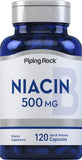 Piping Rock B3 (Niacin) 100g vegetarian tablets front view