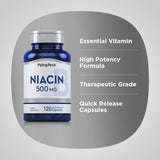 Piping Rock B3 (Niacin) 100g vegetarian tablets packaging
