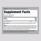 Piping Rock B3 Niacin bottle side view