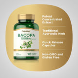 Piping Rock Bacopa Monnieri Extract 133g bottle with label