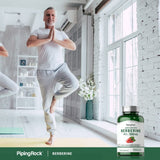 Piping Rock Berberine HCL 500mg capsules close-up