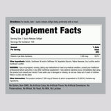 Piping Rock Beta Carotene 25,000 IU softgel capsules side view