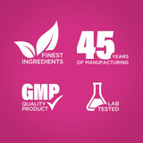 Piping Rock Biotin 181g supplement with fresh fruit background