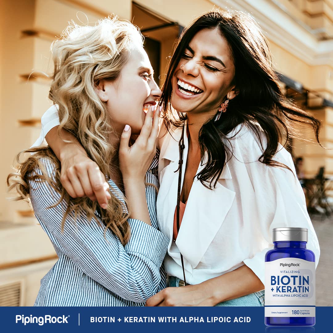Piping Rock Biotin B7 100g lifestyle scene