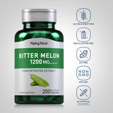 Piping Rock Bitter Melon Extract Capsules bottle with label