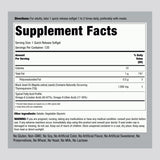 Piping Rock Black Seed Oil Cold Pressed Softgels side view